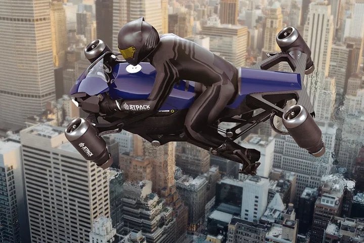 Forget Flying Cars, World’s First Flying Motorcycle Is on the Way