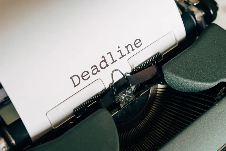 How To Minimize Deadline Stress